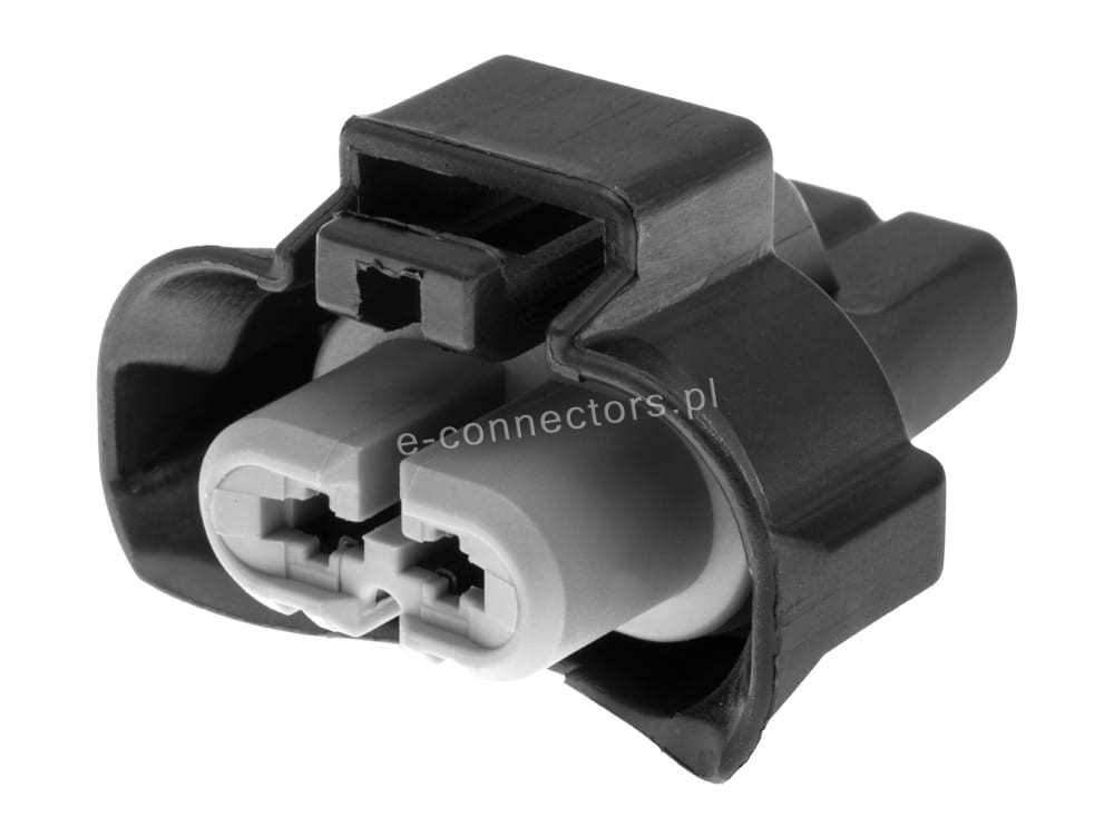Wtyczka 2 pin czarna