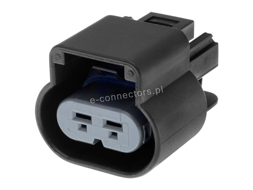 Wtyczka 2 pin czarna
