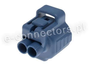 Wtyczka 2 pin niebieska (zamiennik)