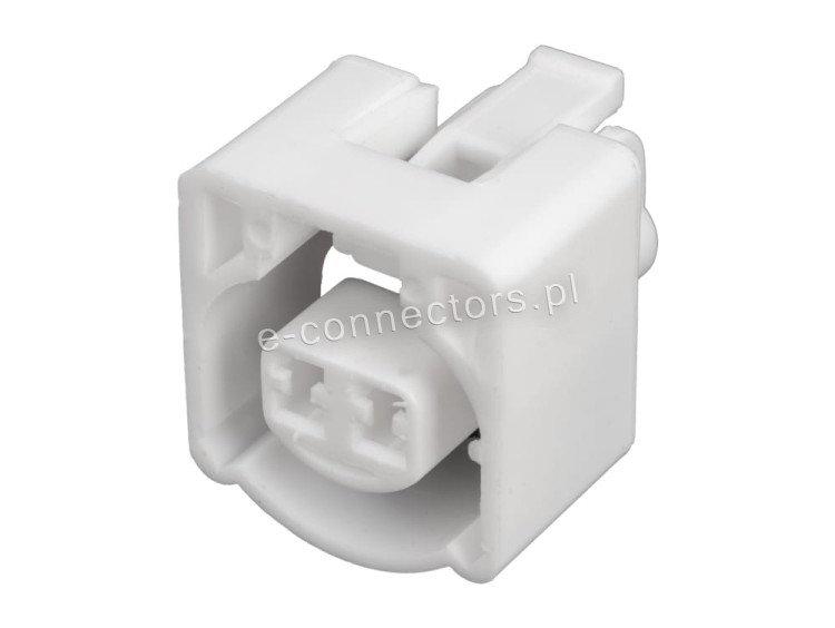 Wtyczka 2 pin biała