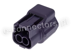 Wtyczka 2 pin fioletowa (zamiennik)