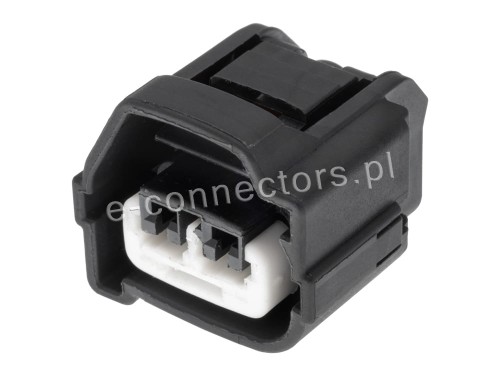 Wtyczka 2 pin czarna