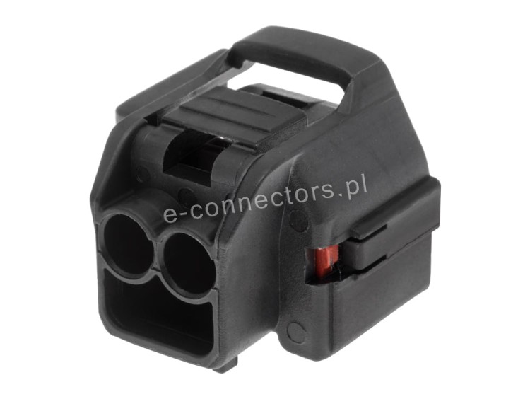 Wtyczka 2 pin czarna