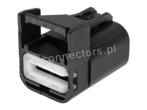 Wtyczka 2 pin czarna (zamiennik)