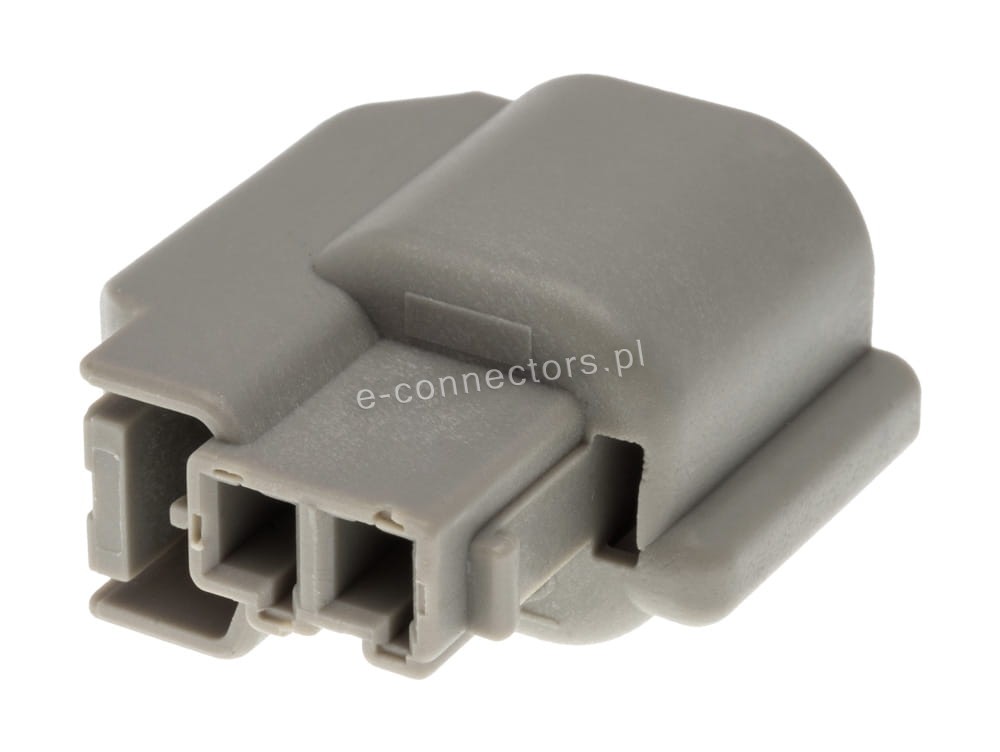 Wtyczka 2 pin szara