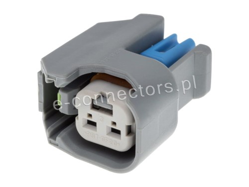 Wtyczka 2 pin szara