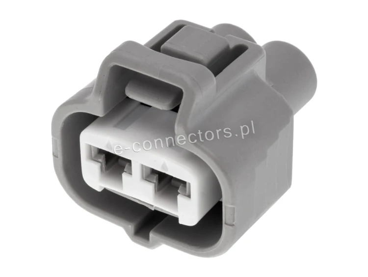 Wtyczka 2 pin szara