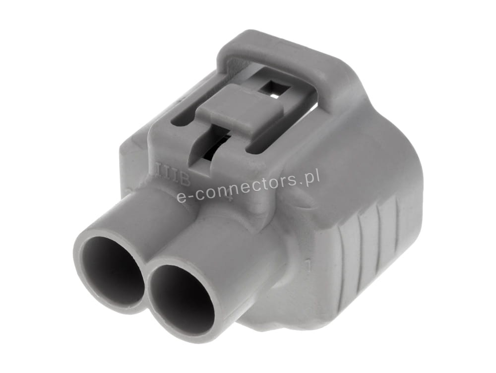 Wtyczka 2 pin szara (zamiennik)