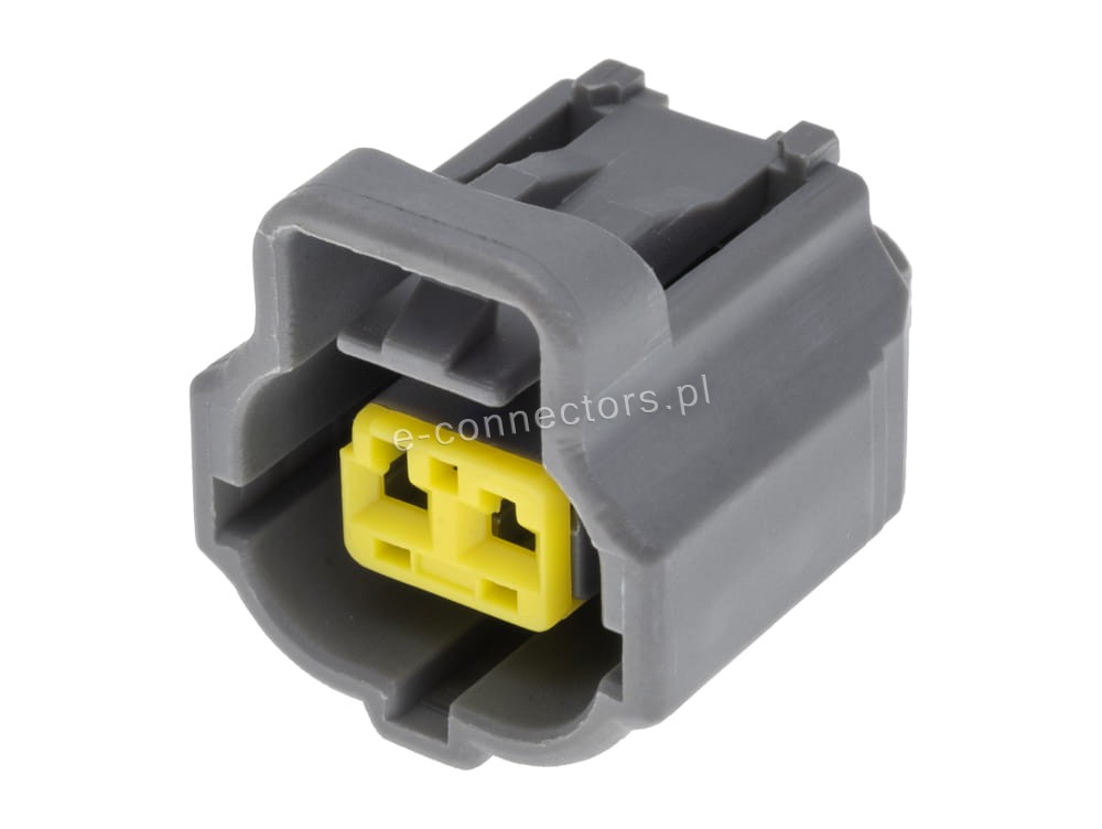 Wtyczka 2 pin szara (zamiennik)