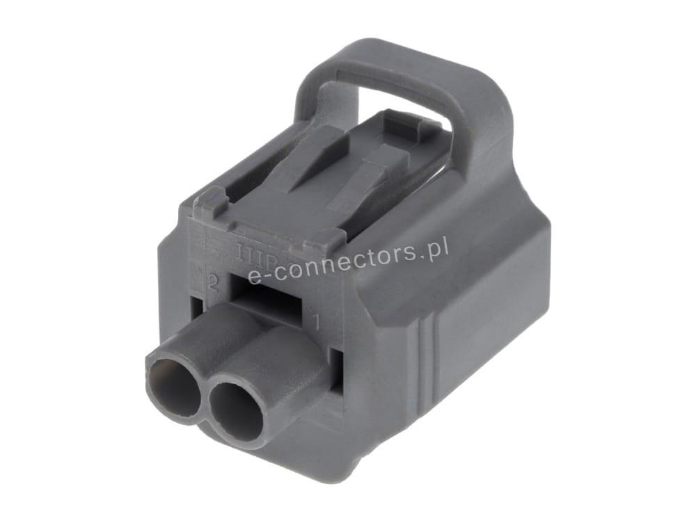 Wtyczka 2 pin szara (zamiennik)