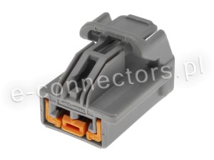 Wtyczka 2 pin szara (zamiennik)