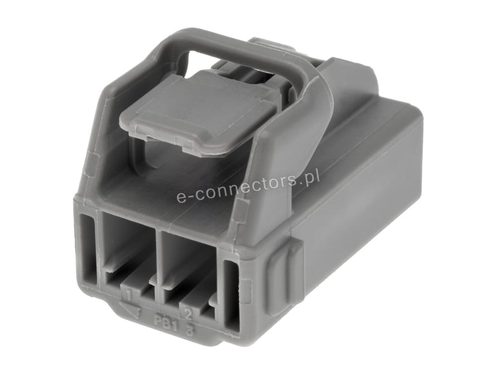 Wtyczka 2 pin szara (zamiennik)