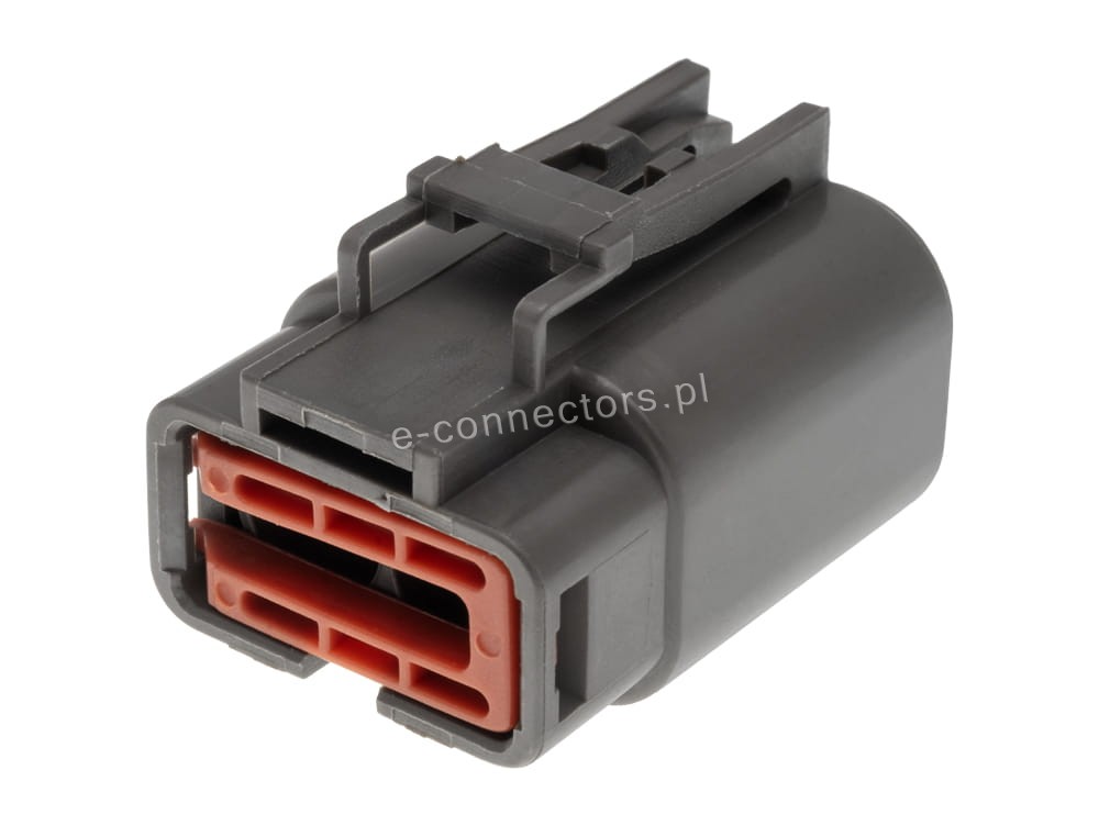 Wtyczka 2 pin szara (zamiennik)