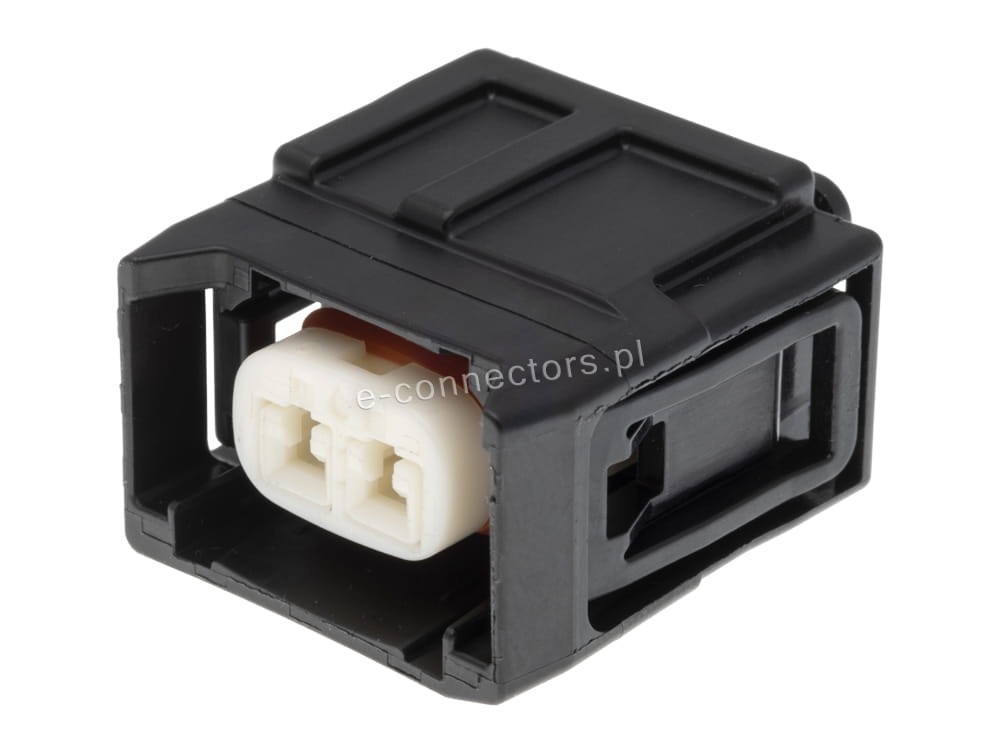 Wtyczka 2 pin czarna (zamiennik)