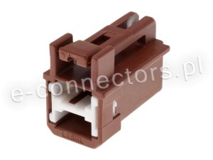 Wtyczka 2 pin brązowa (zamiennik)