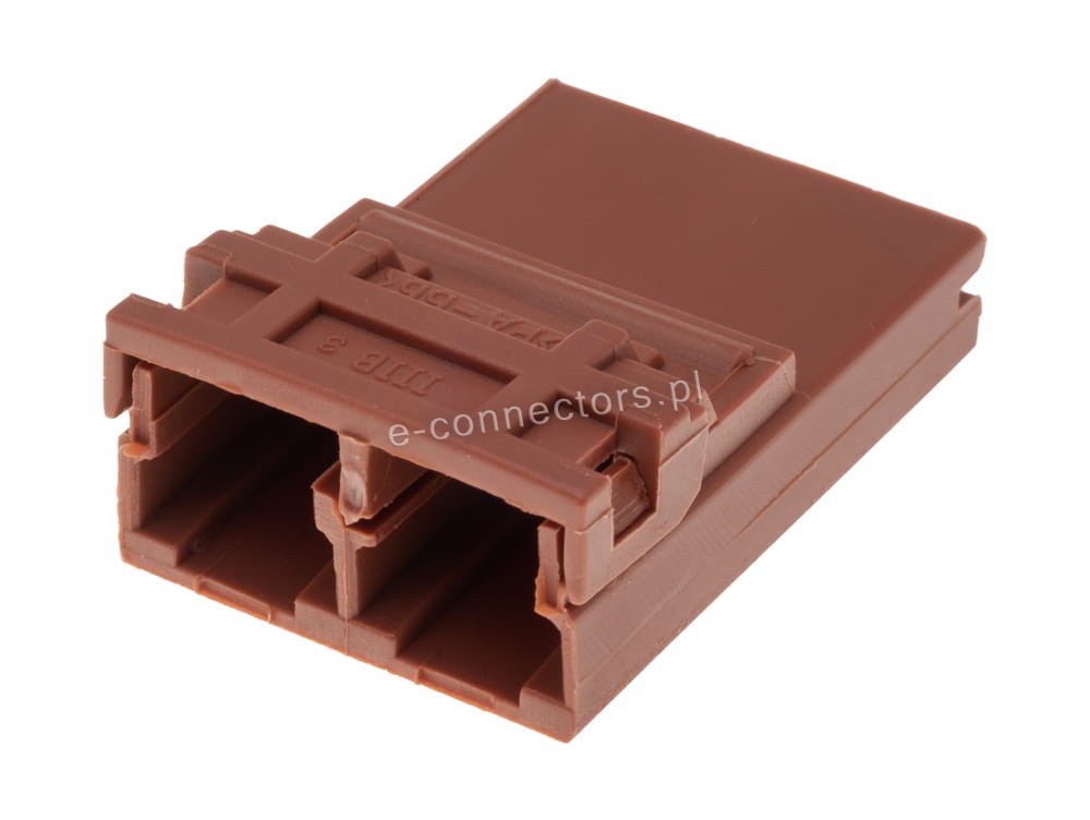 Wtyczka 2 pin brązowa (zamiennik)