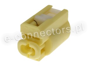 Wtyczka 2 pin żółta (zamiennik)