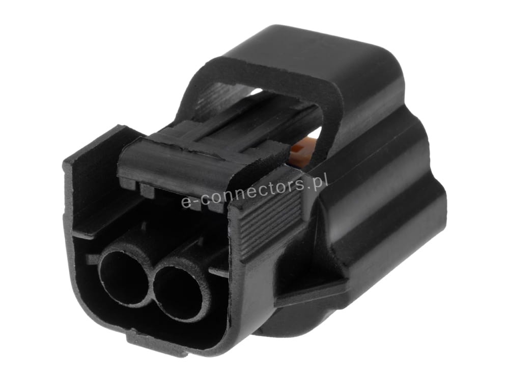 Wtyczka 2 pin czarna (zamiennik)