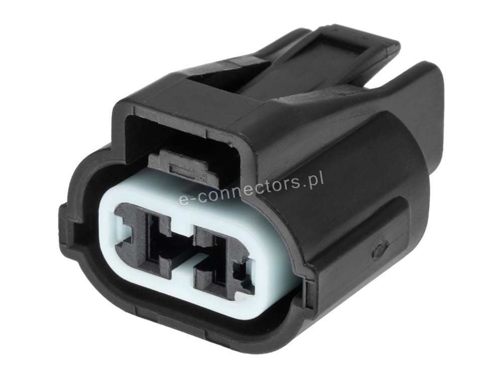 Wtyczka 2 pin czarna (zamiennik)