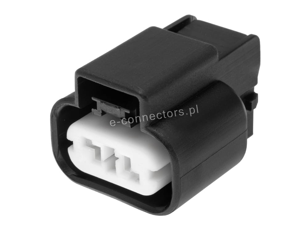 Wtyczka 2 pin czarna (zamiennik)
