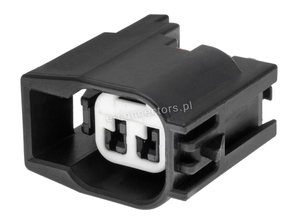 Wtyczka 2 pin czarna (zamiennik)