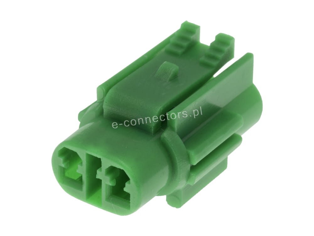 Wtyczka 2 pin zielona (zamiennik)