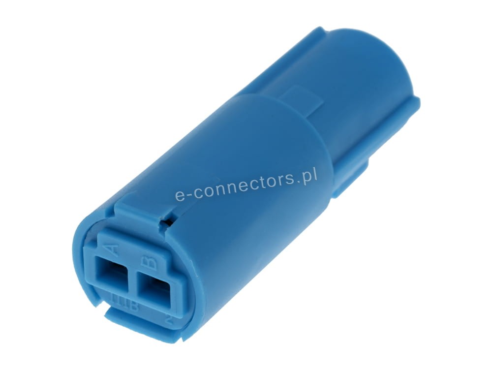 Wtyczka 2 pin niebieska (zamiennik)