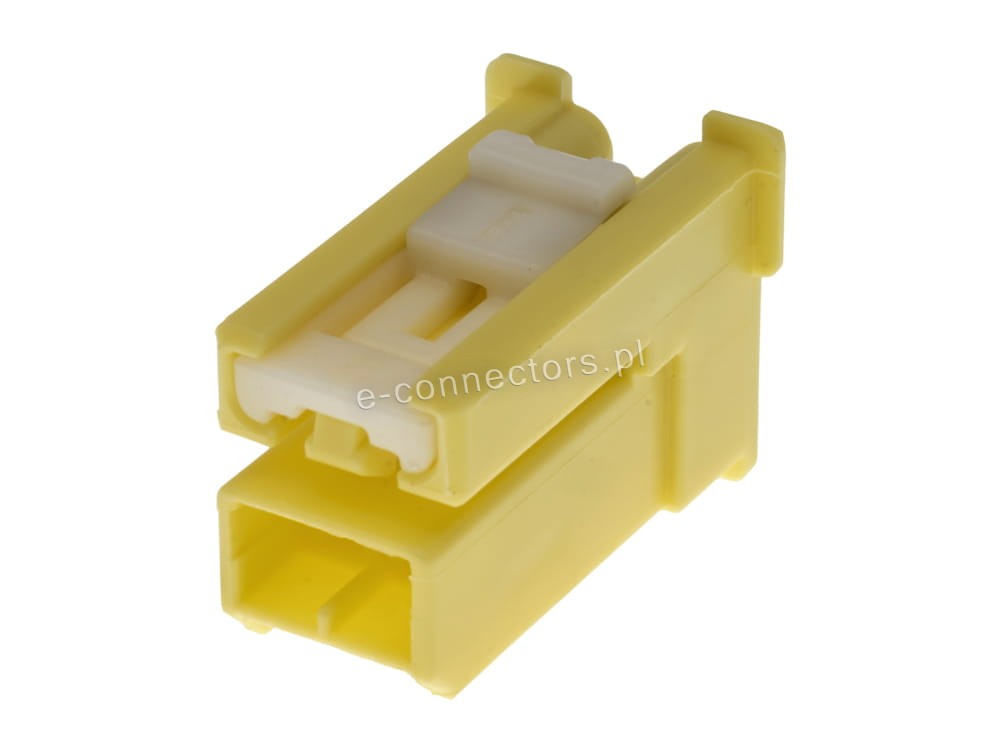 Wtyczka 2 pin żółta (zamiennik)