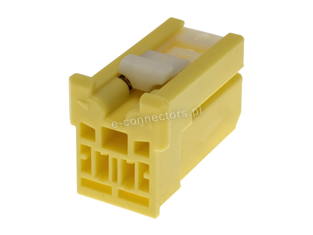 Wtyczka 2 pin żółta (zamiennik)