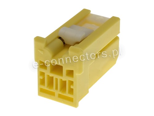 Wtyczka 2 pin żółta