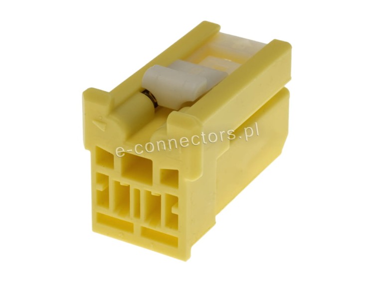 Wtyczka 2 pin żółta