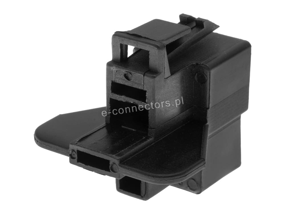 Wtyczka 2 pin czarna (zamiennik)