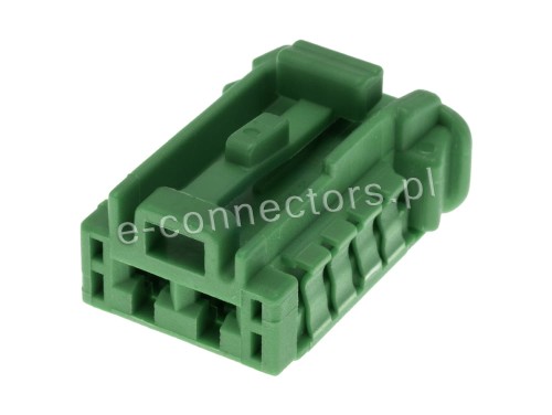 Wtyczka 2 pin zielona