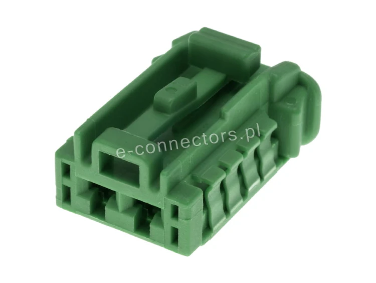 Wtyczka 2 pin zielona