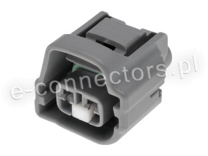 Wtyczka 2 pin szara (zamiennik)
