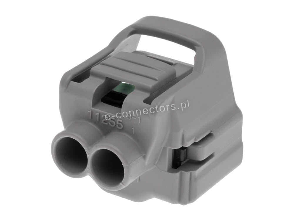 Wtyczka 2 pin szara (zamiennik)