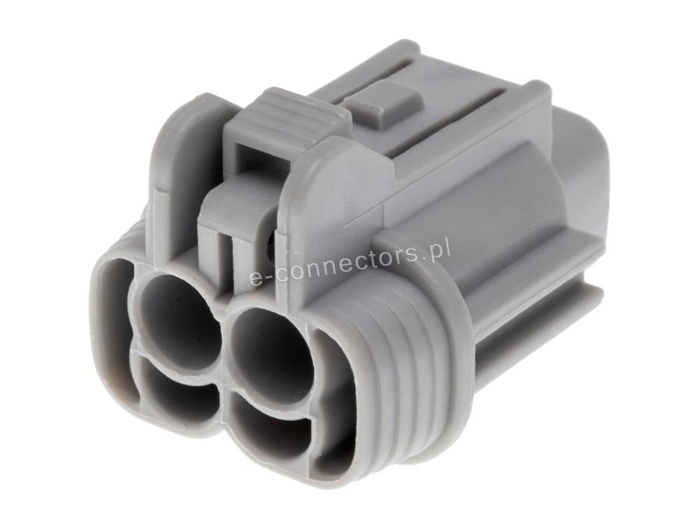 Wtyczka 2 pin szara (zamiennik)