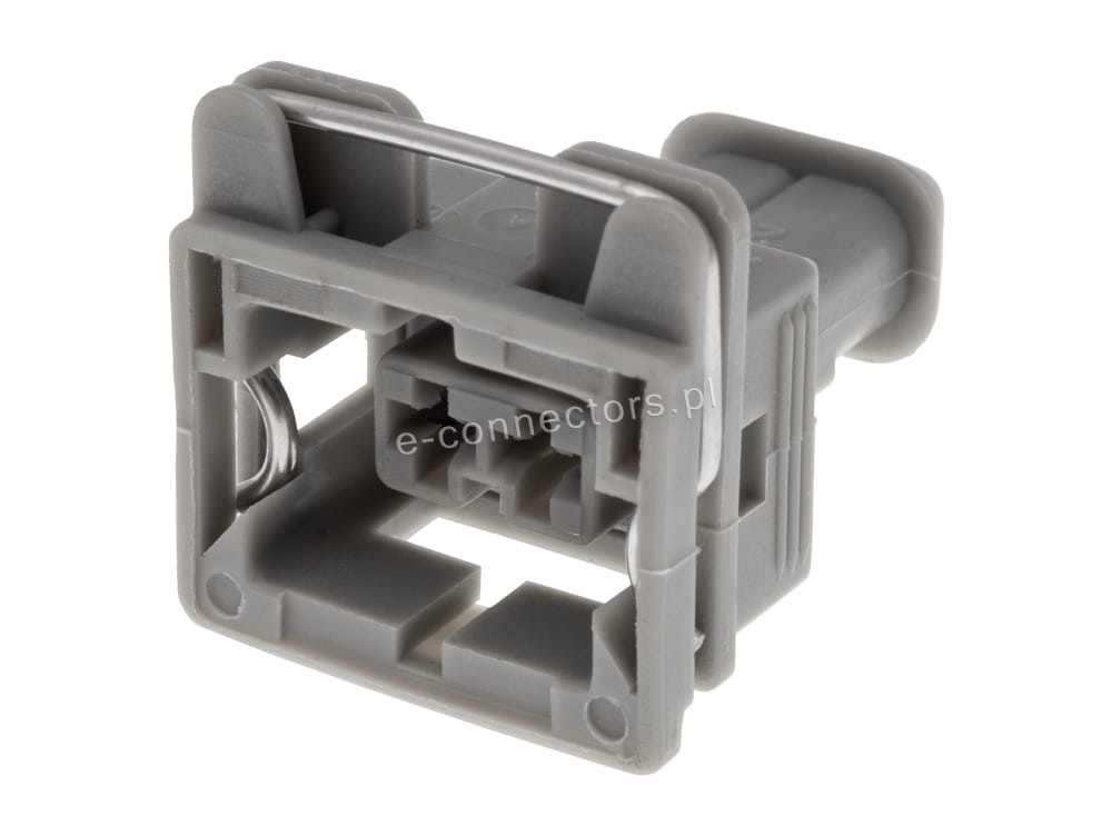 Wtyczka 2 pin szara (zamiennik)