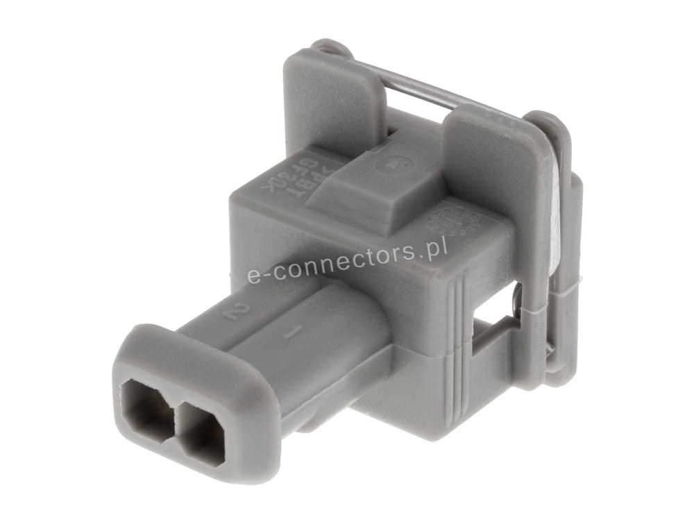 Wtyczka 2 pin szara (zamiennik)