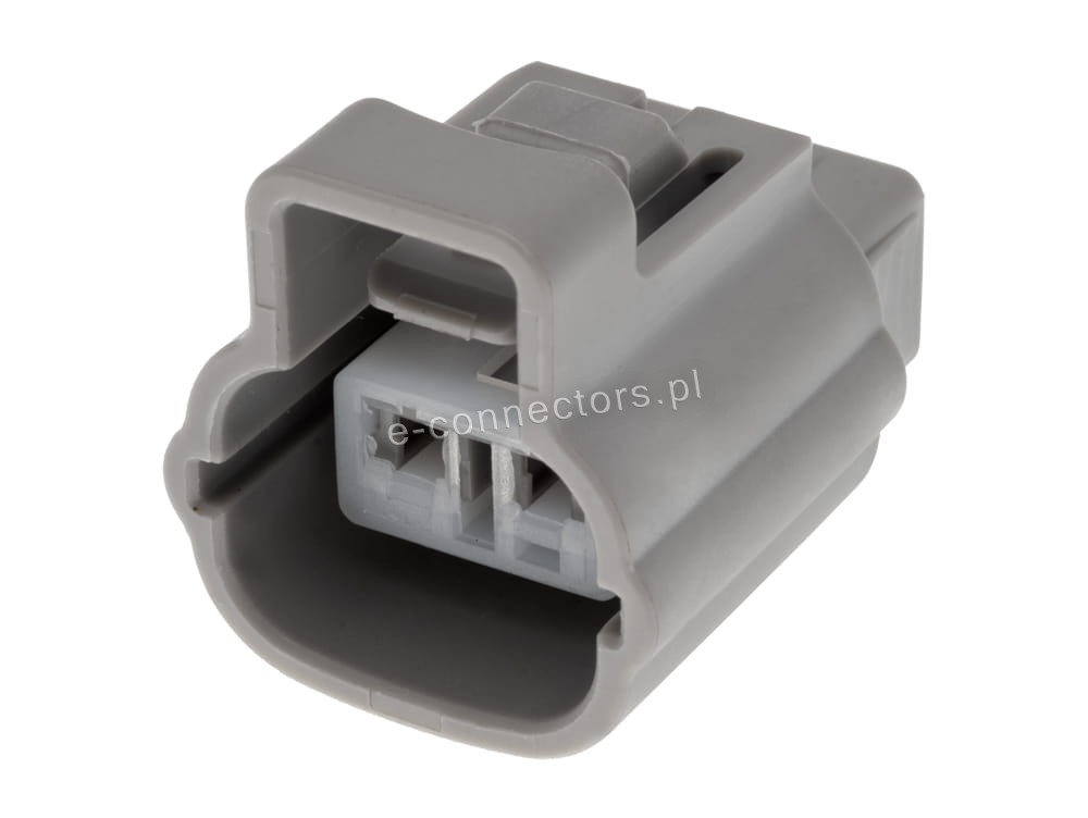 Wtyczka 2 pin szara (zamiennik)