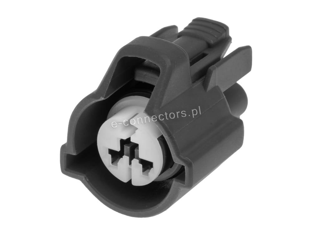 Wtyczka 2 pin szara (zamiennik)