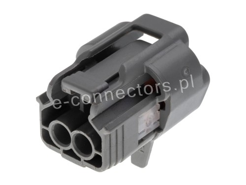 Wtyczka 2 pin szara