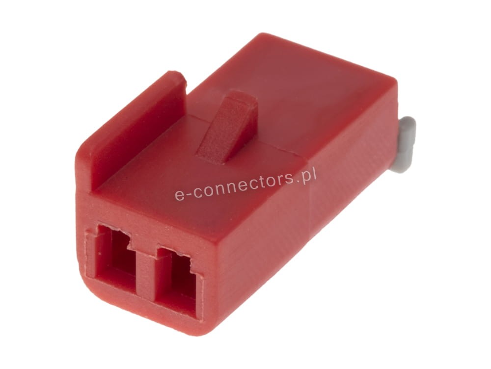 Wtyczka 2 pin czerwona (zamiennik) CZ02