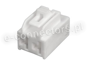 Wtyczka 2 pin biała (zamiennik) B02