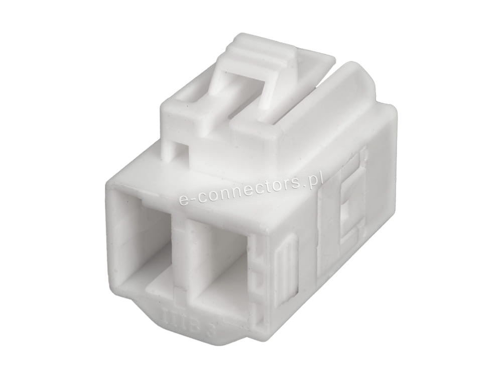 Wtyczka 2 pin biała (zamiennik)