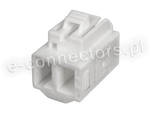 Wtyczka 2 pin biała (zamiennik) B02