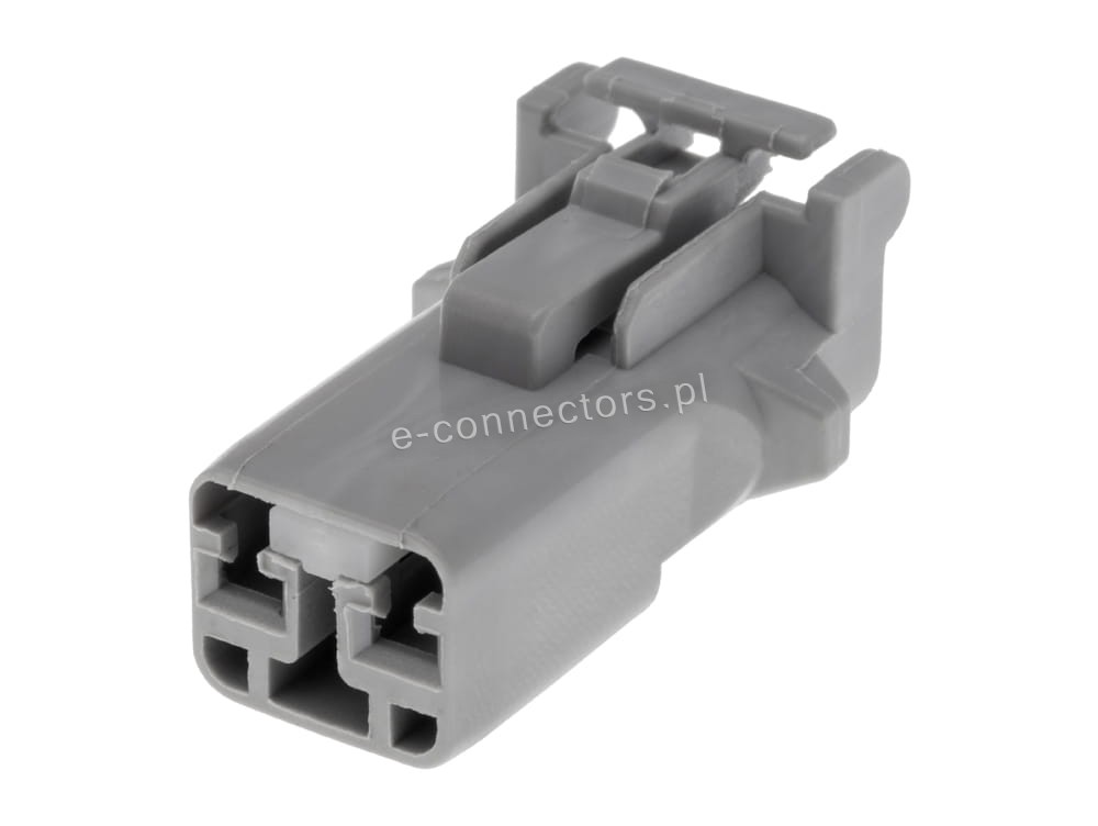Wtyczka 2 pin szara (zamiennik)