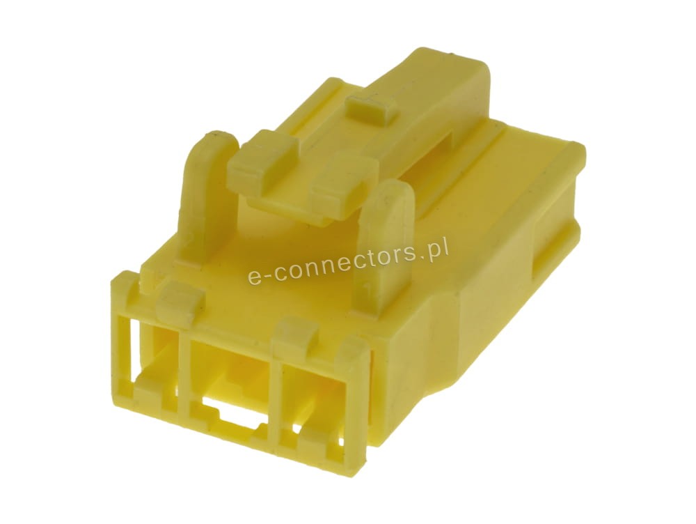 Wtyczka 2 pin żółta (zamiennik)