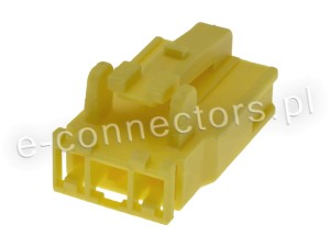 Wtyczka 2 pin żółta (zamiennik) Ż01