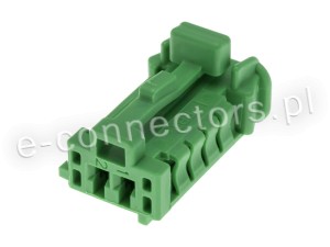 Wtyczka 2 pin zielona (zamiennik) Z02
